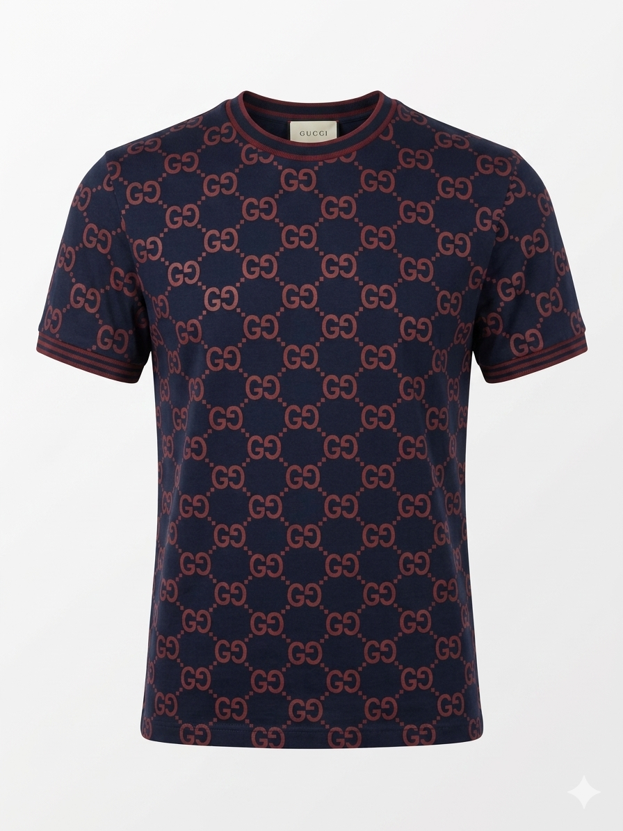 Gucci T-Shirt Cotton Fabric Made in Turkey