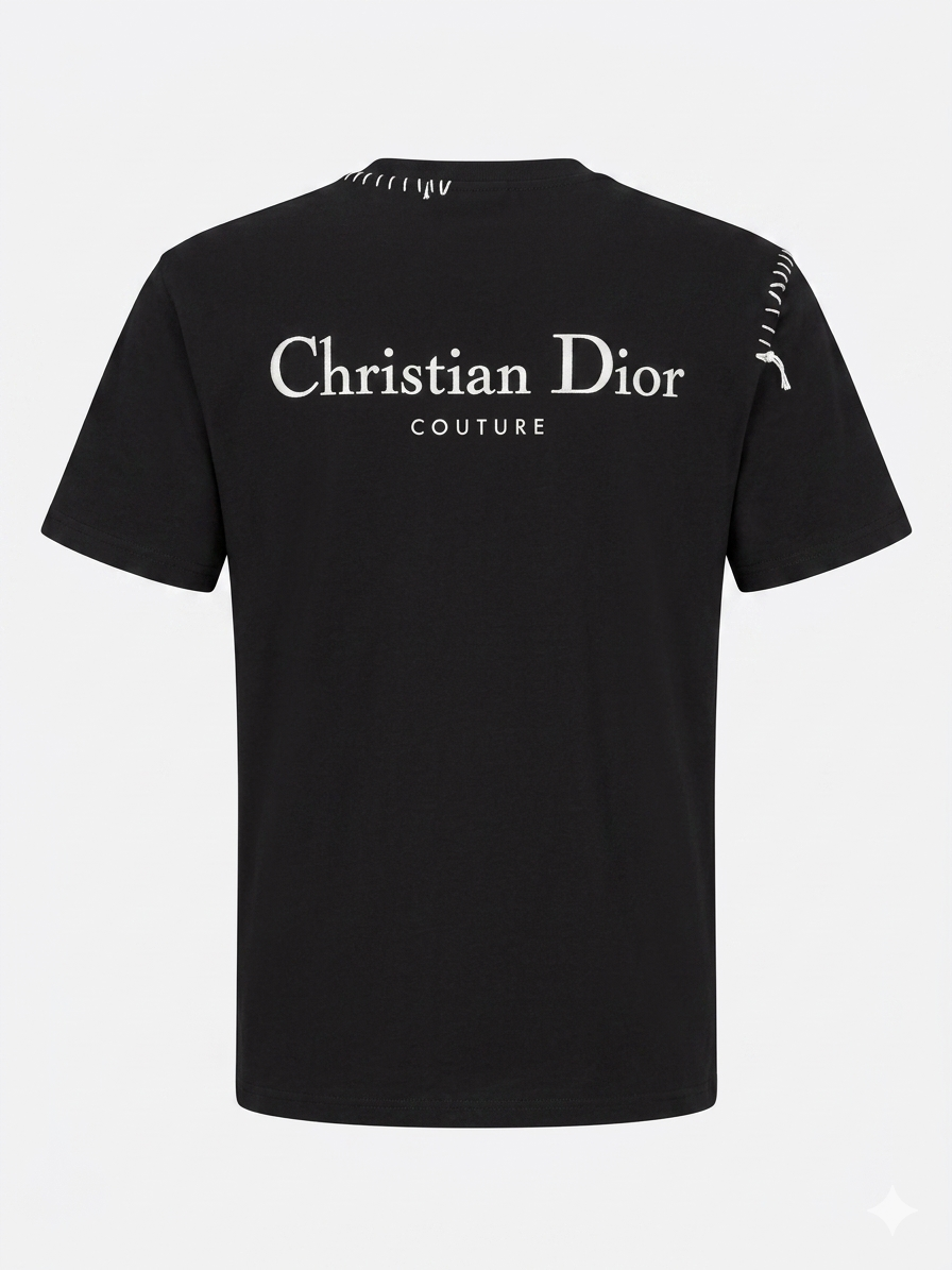 Christian Dior T-Shirt Cotton Fabric Made in Turkey