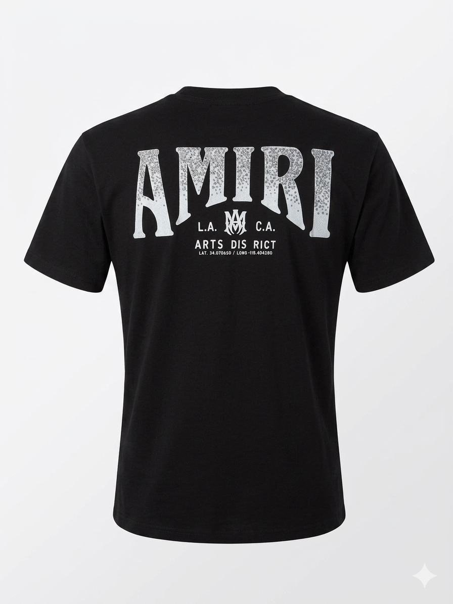 AMIRI T-Shirt Cotton Fabric Made in Turkey