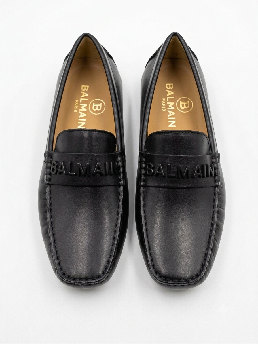 Balmain Paris Driving Loafers