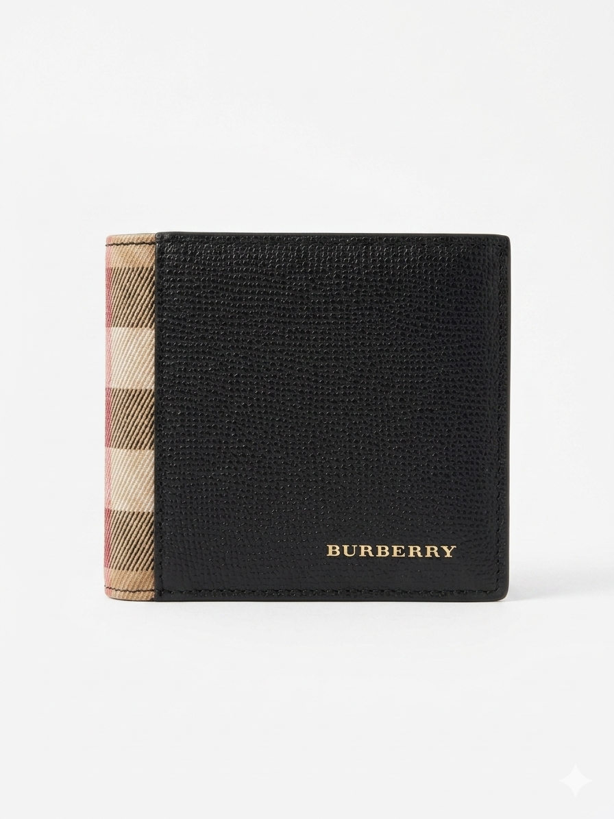 Burberry Vintage Check Bifold Wallet 1 :1 Grade Quality