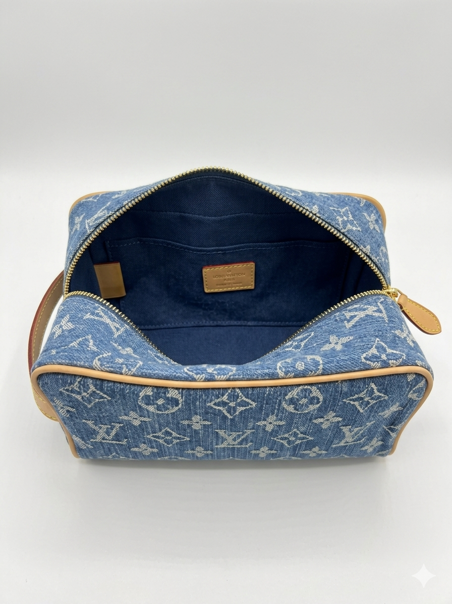 Louis Vuitton Monogram Denim Toiletry Bag