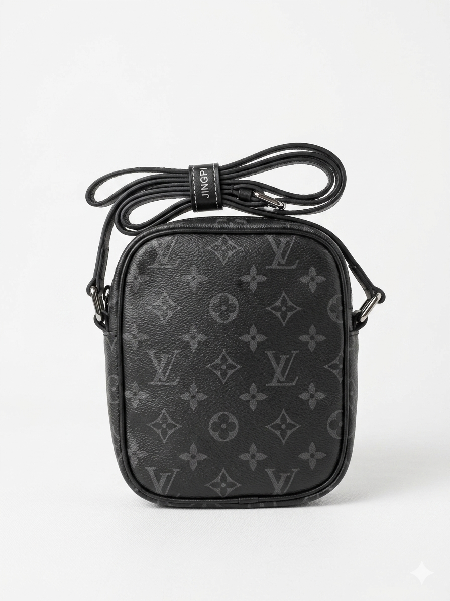 Louis Vuitton Monogram Eclipse Wearable Wallet Messenger Bag