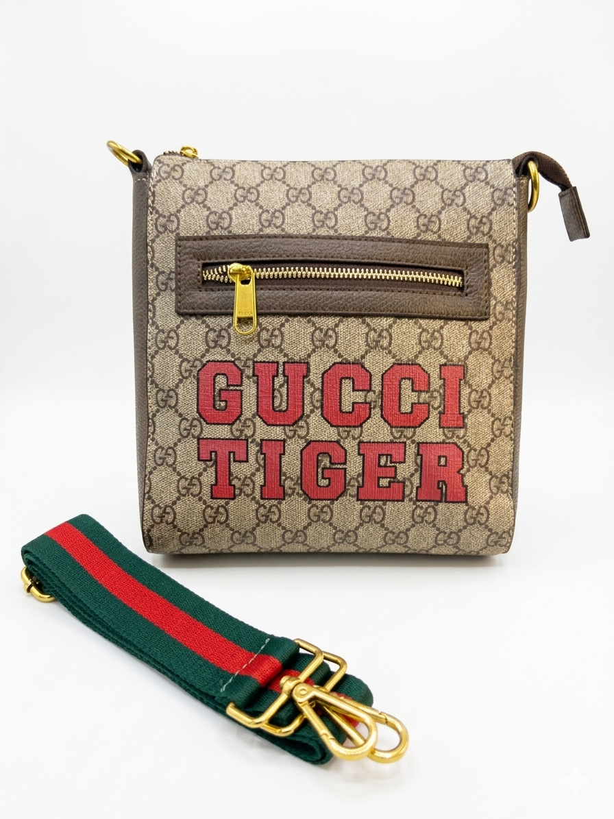Gucci GG Supreme "Gucci Tiger" Messenger Bag