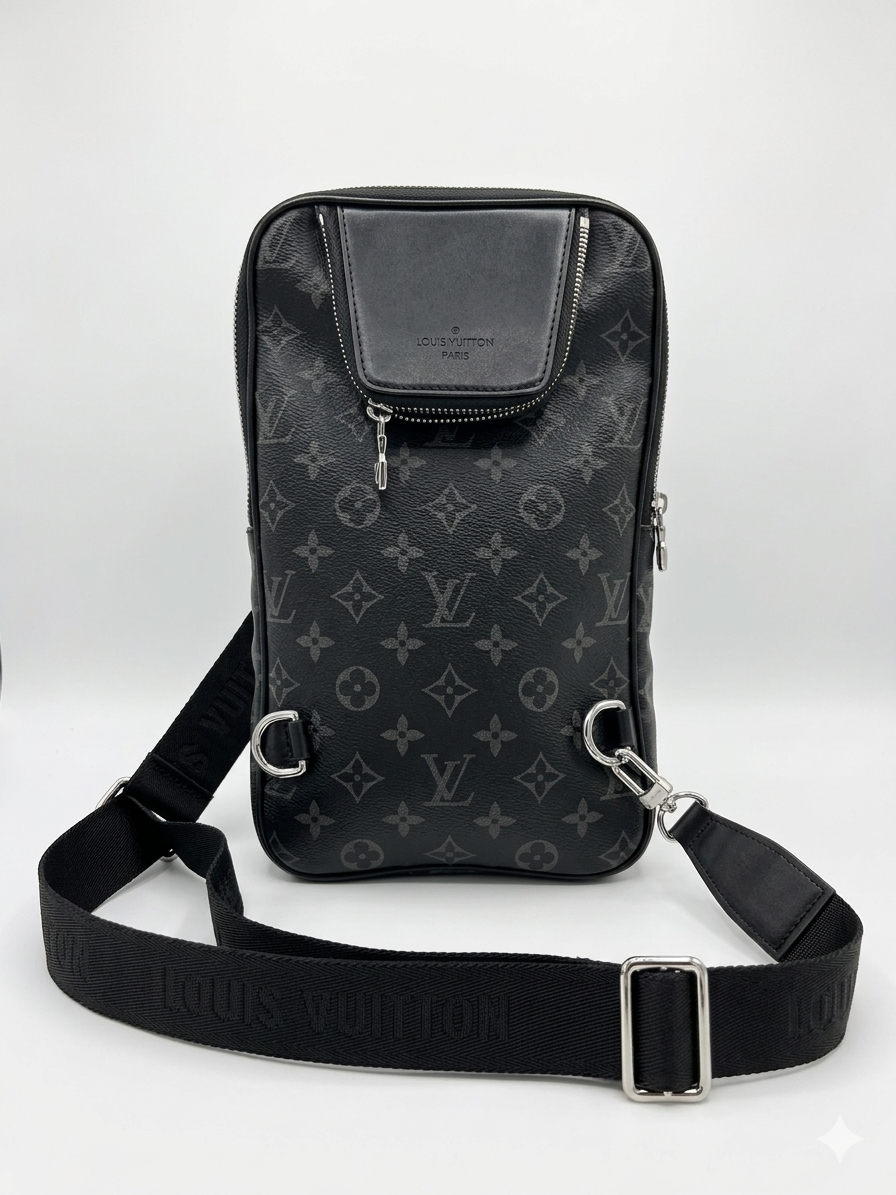 Louis Vuitton Monogram Eclipse Multi-Pocket Sling Bag