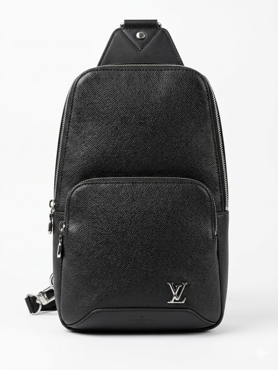 Louis Vuitton Taiga Leather Avenue Sling Bag