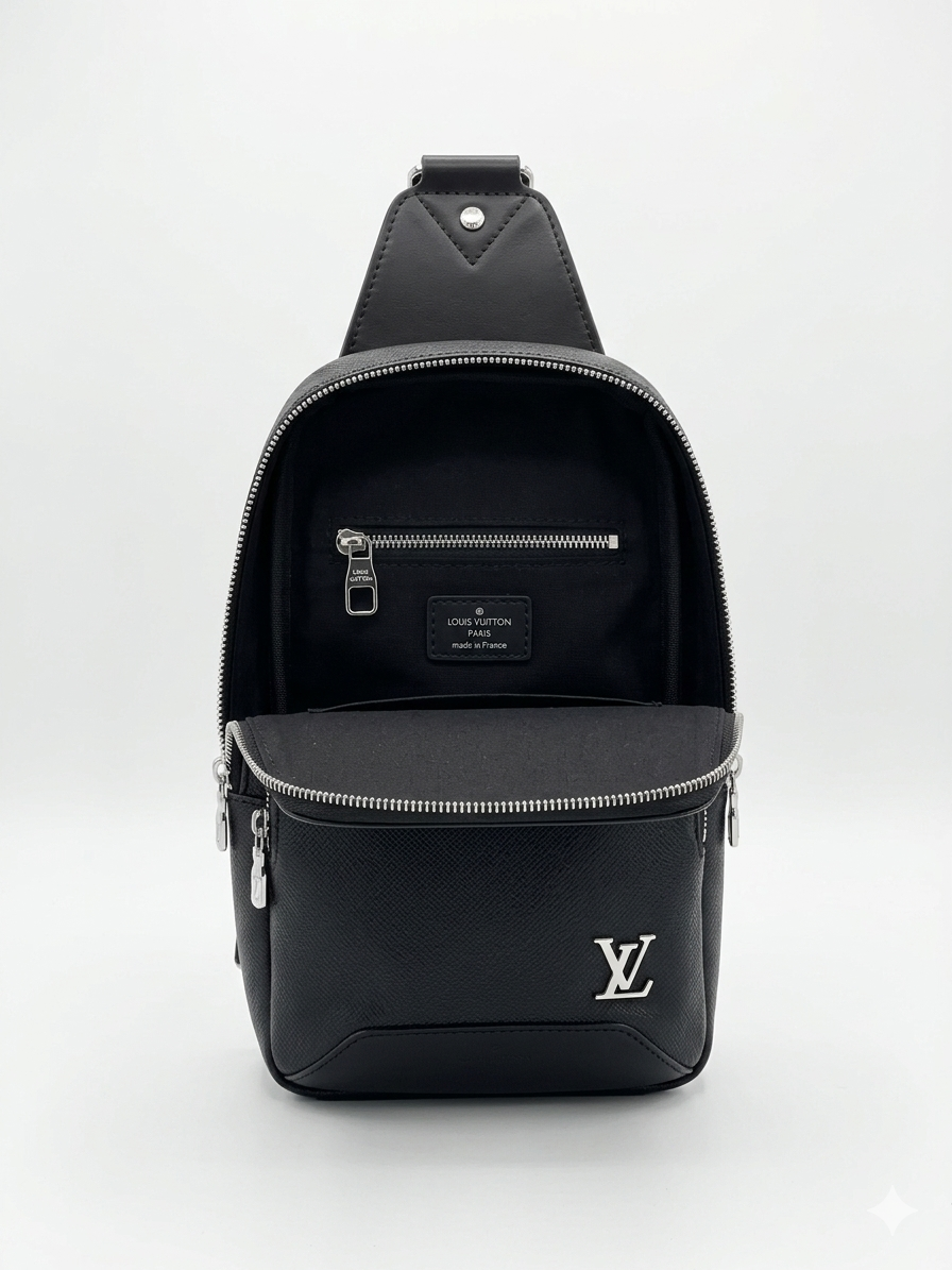 Louis Vuitton Taiga Leather Avenue Sling Bag