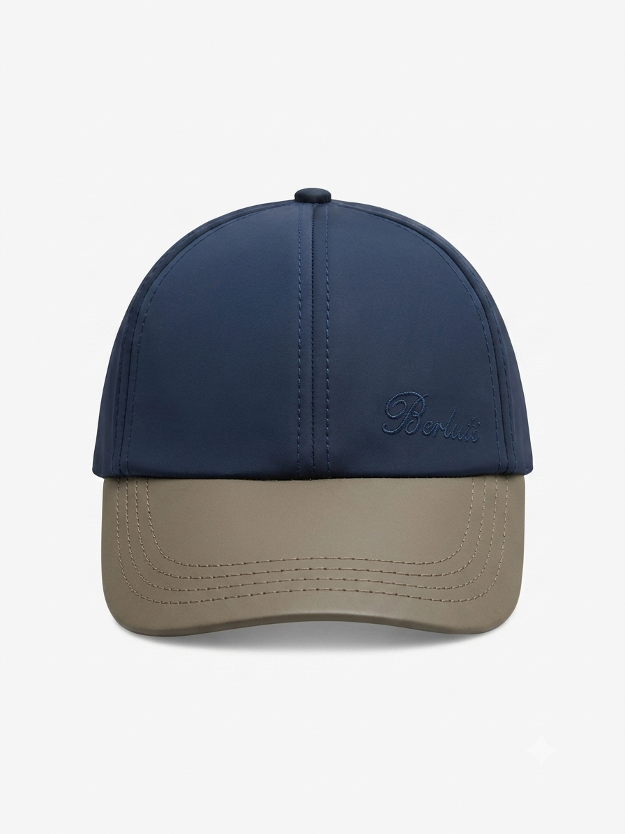 Berluti Two-Tone Baseball Cap