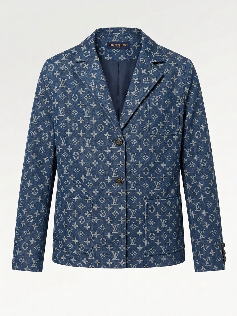 Louis Vuitton Monogram Denim Blazer