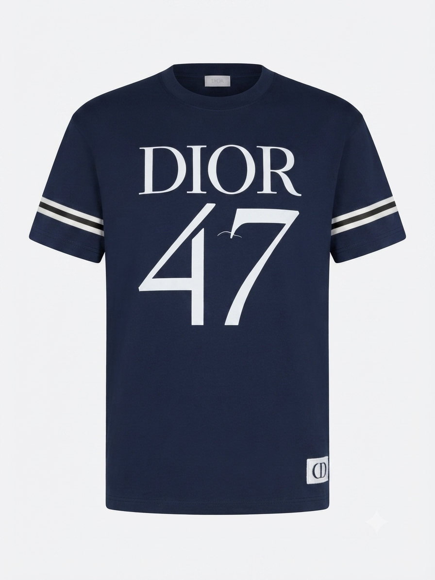 Christian Dior '47' T-Shirt Made in China
