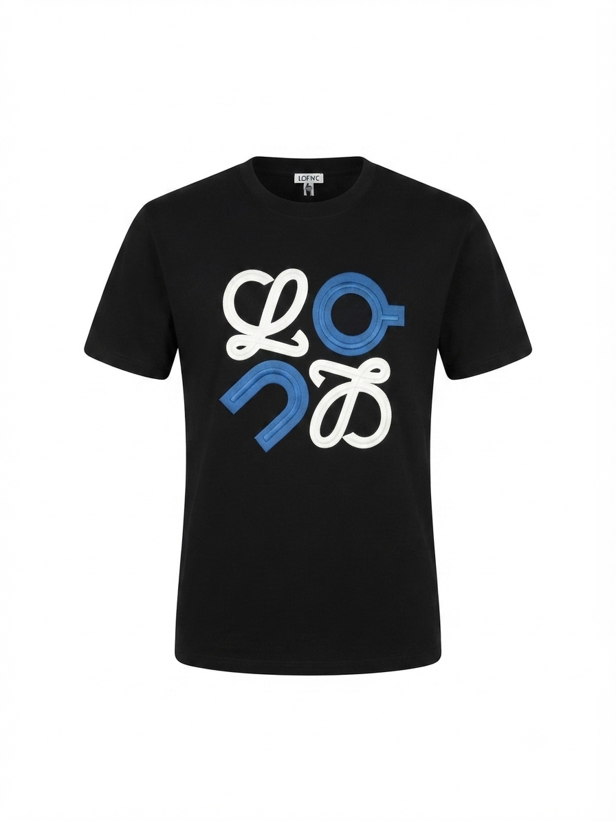 Loewe Anagram Embroidered T-Shirt Made in China