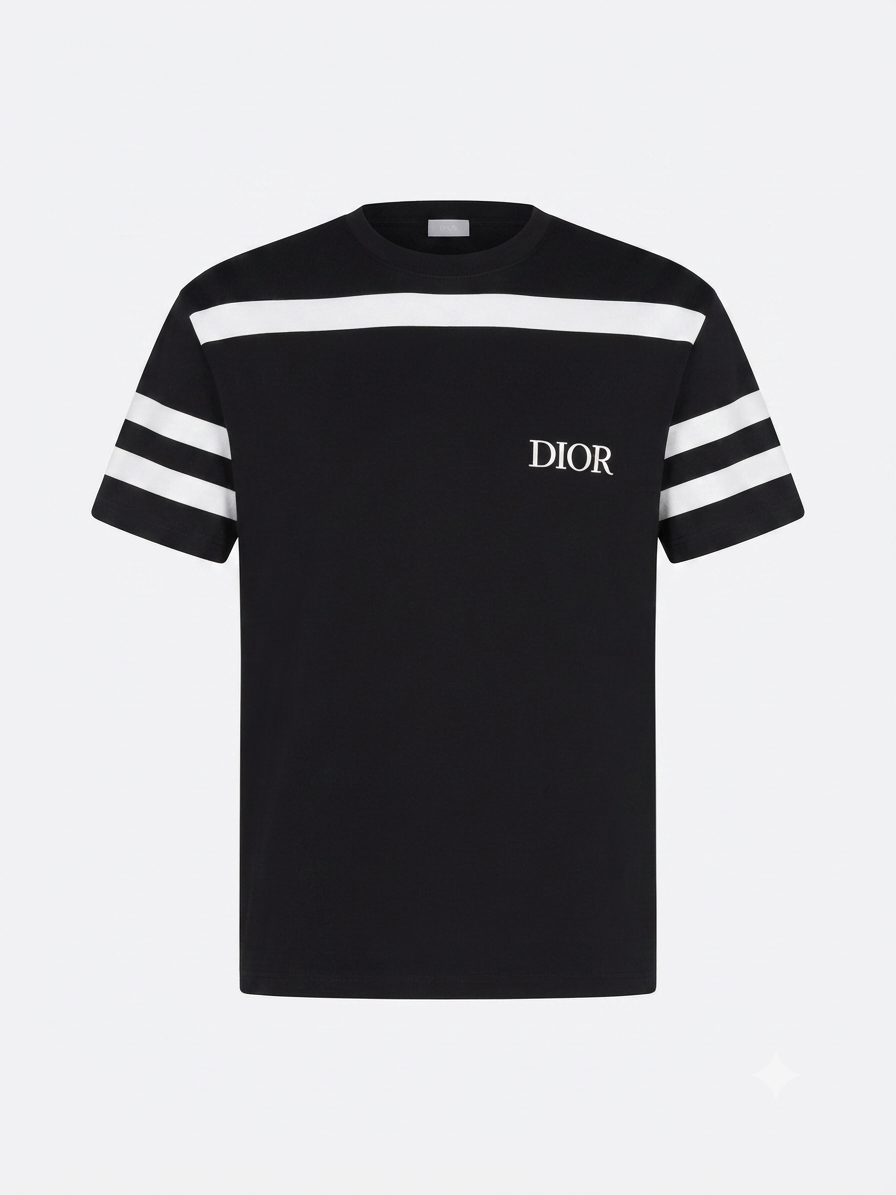 Christian Dior '47' Varsity T-Shirt Made in China