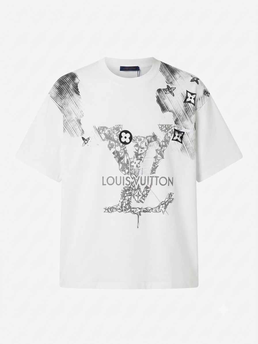 Louis Vuitton Monogram T-Shirt Made in China