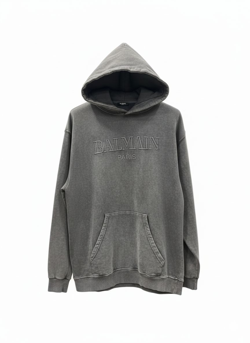 BALMAIN HOODIE MADE IN TURKEY