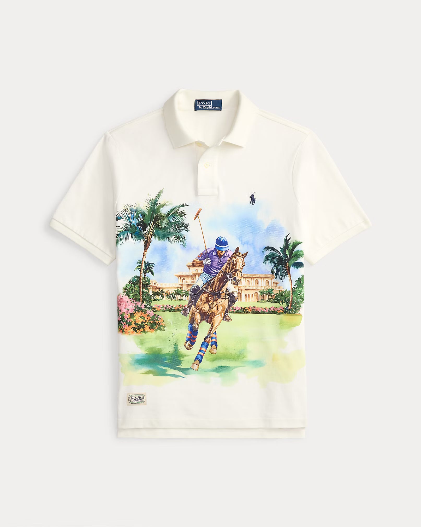 Classic Fit Mesh Graphic Polo Shirt 1:1 Grade Quality