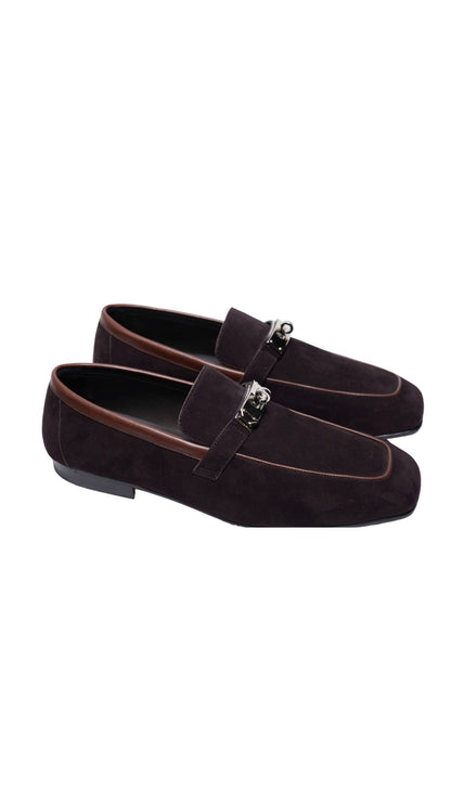 Hermes Suede Loafers  1:1 Grade