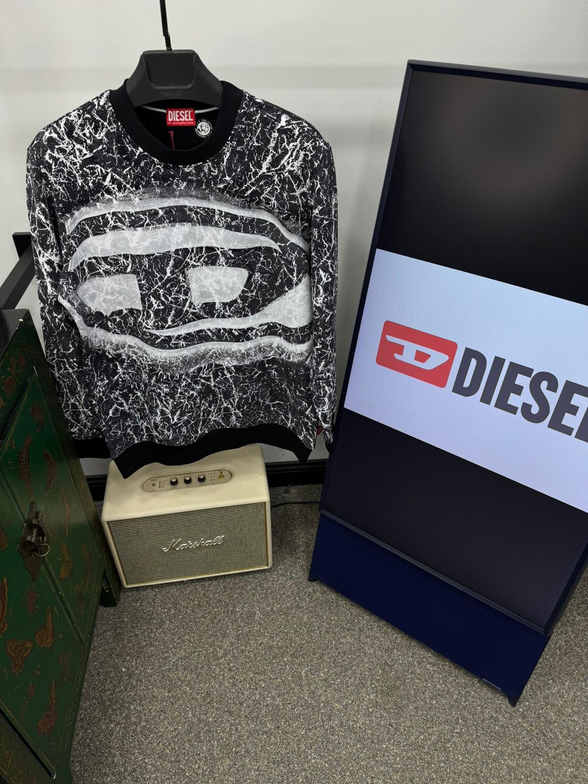 DIESEL SWEATSHIRT MADE IN TURKEY