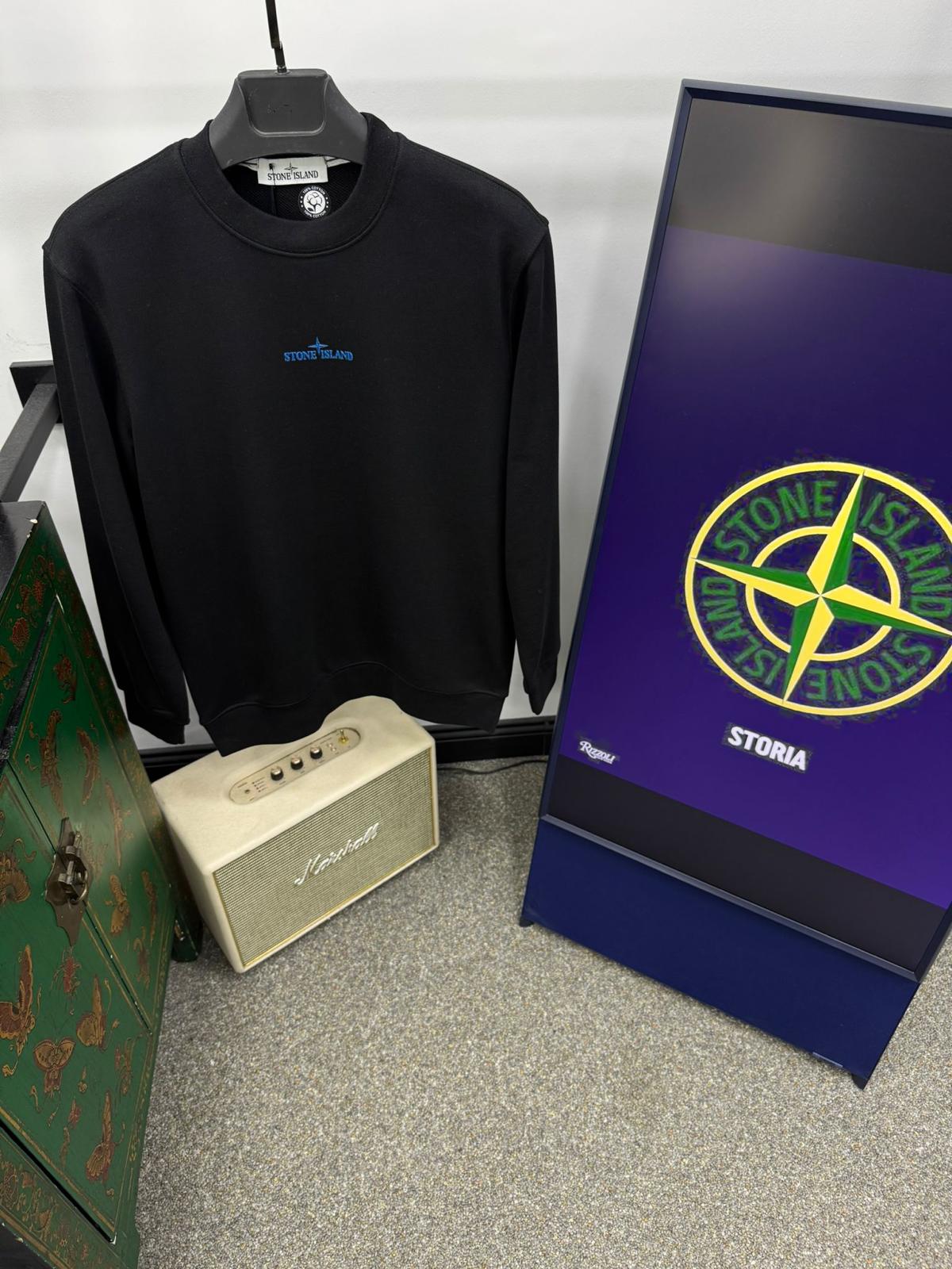 STONE ISLAND SWEATSHIRT MADE IN TURKEY