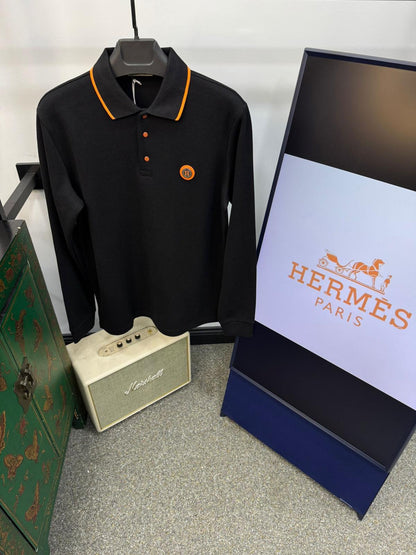 Hermes Polo Sweatshirt Made in Turkey