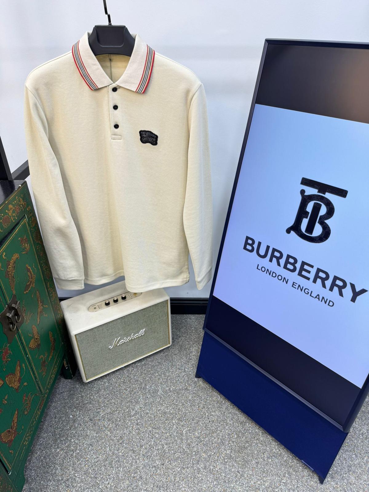 Burberry Polo Sweatshirt Made in Turkey