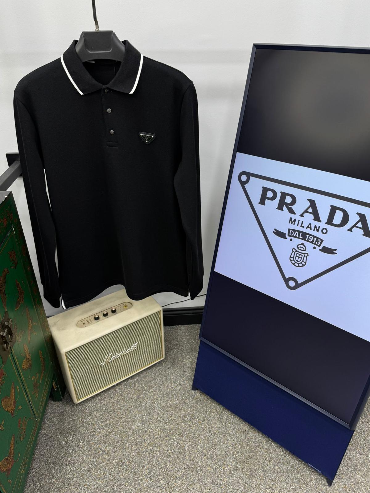 Prada Polo Sweatshirt Made in Turkey