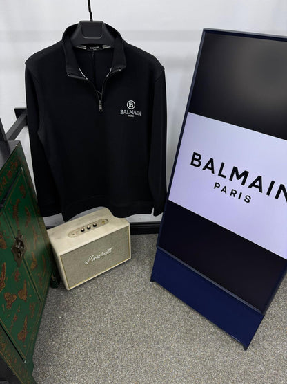 Balmain Polo Sweatshirt Made in Turkey