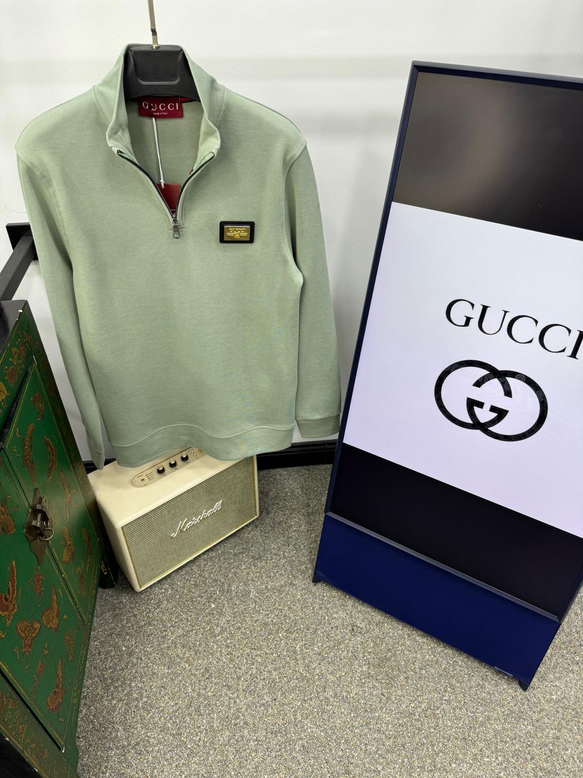 Gucci  Polo Sweatshirt Made in Turkey