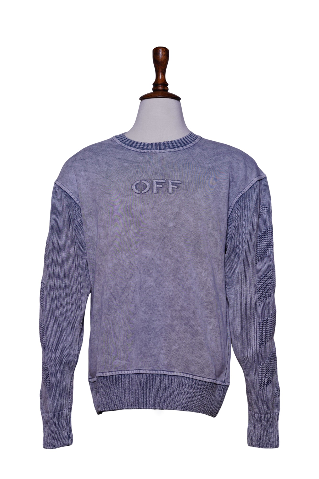 Off-White Oversize Sweater Made In Turkey