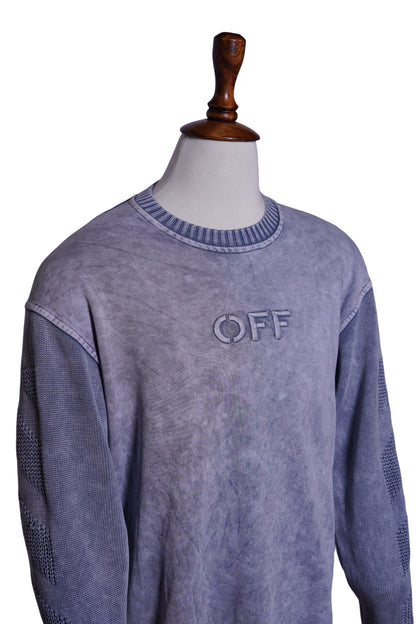 Off-White Oversize Sweater Made In Turkey