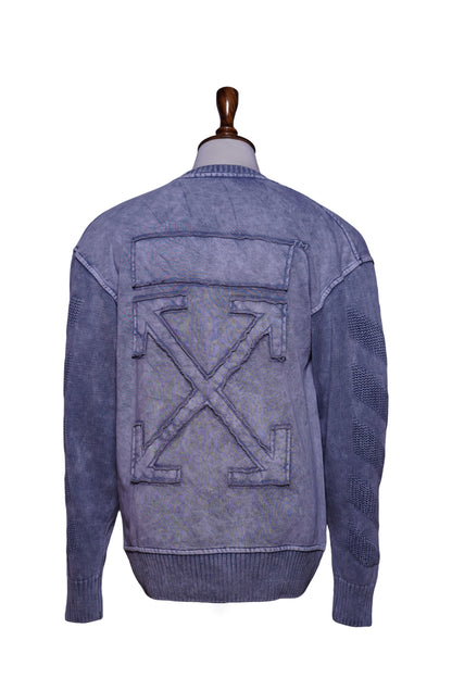 Off-White Oversize Sweater Made In Turkey