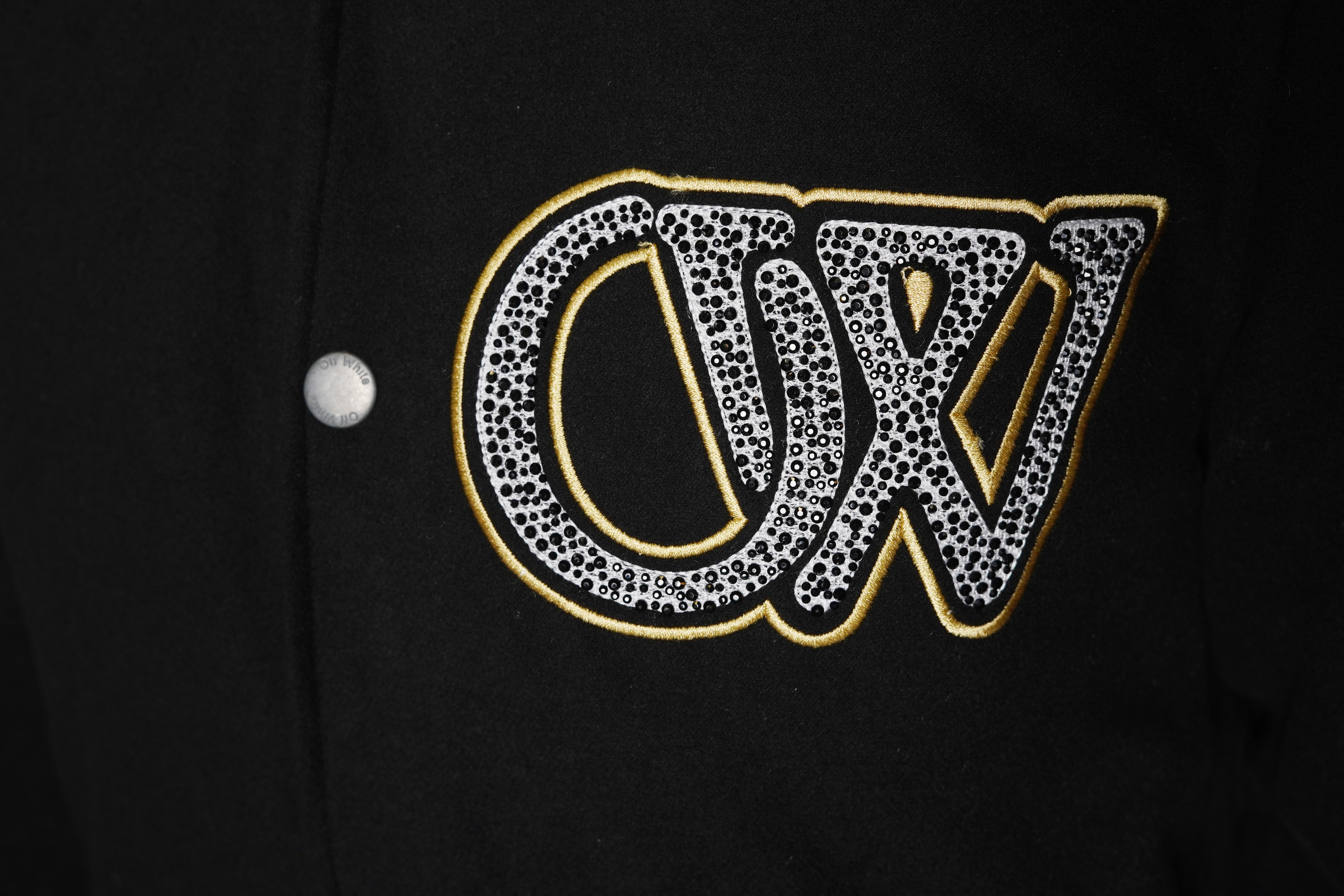 Off-White Varsity Jacket Made In Turkey