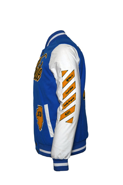 Off-White Varsity Jacket Made In Turkey