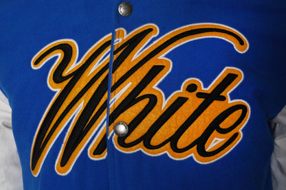 Off-White Varsity Jacket Made In Turkey