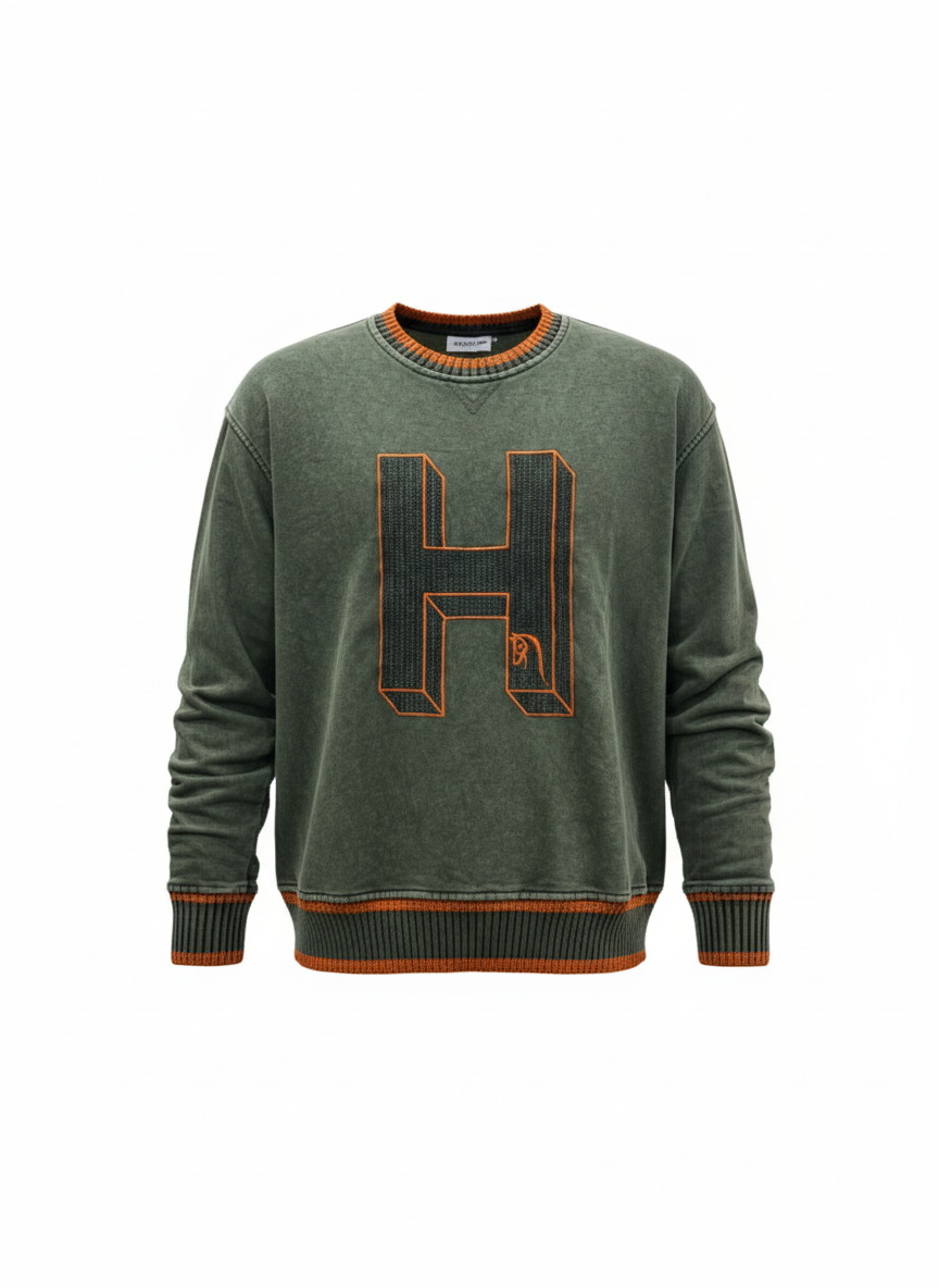 Hermes Oversize Sweater Made in Turkey