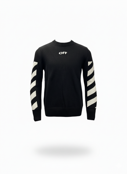 Off-White Sweater Made in Turkey