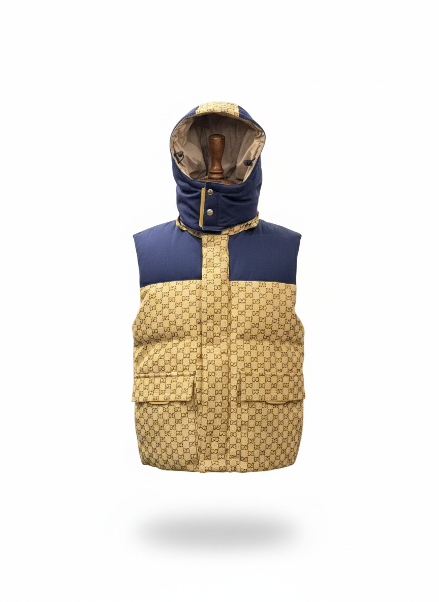 Gucci Sleevless Jacket Made in Turkey