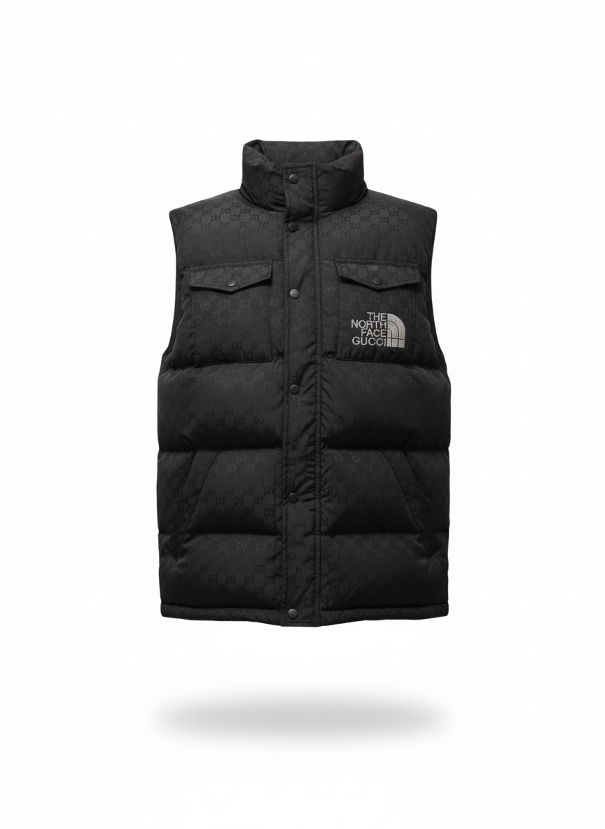 North Face Gucci Sleevless Jacket Made in Turkey
