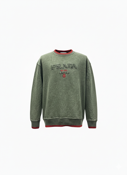 Prada Oversize Sweater Made in Turkey