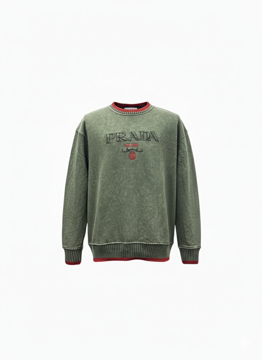 Prada Oversize Sweater Made in Turkey