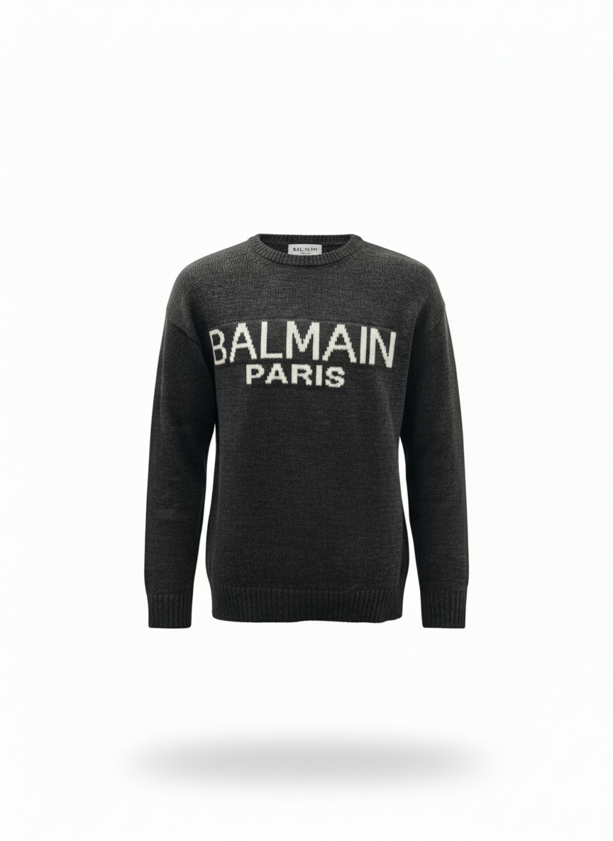 Balmain Paris Sweater Made in Turkey