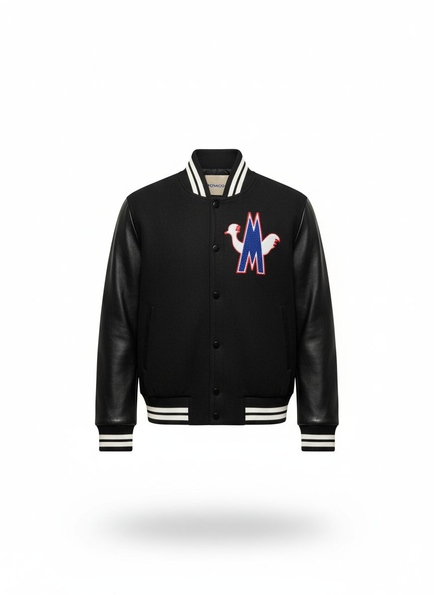 Moncler Varsity Jacket Made in Turkey