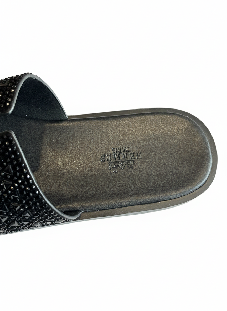 Hermes Izmir Stone Sandal