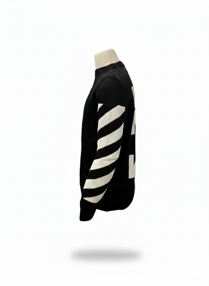 Off-White Sweater Made in Turkey