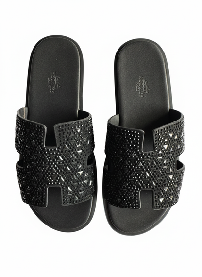Hermes Izmir Stone Sandal