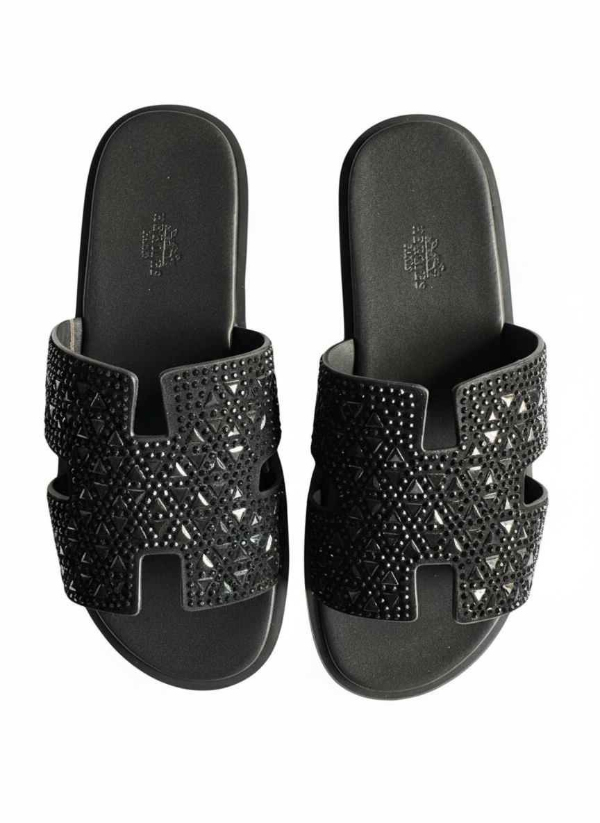 Hermes Izmir Stone Sandal