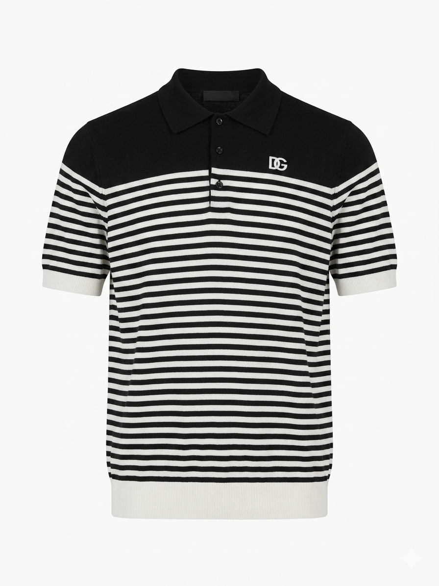 Dolce & Gabbana Polo 1:1 Grade Knitted Fabric Made in Turkey