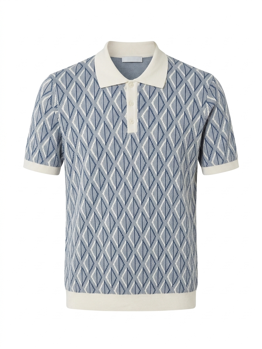Dior Polo 1:1 Grade Knitted Fabric Made in Turkey