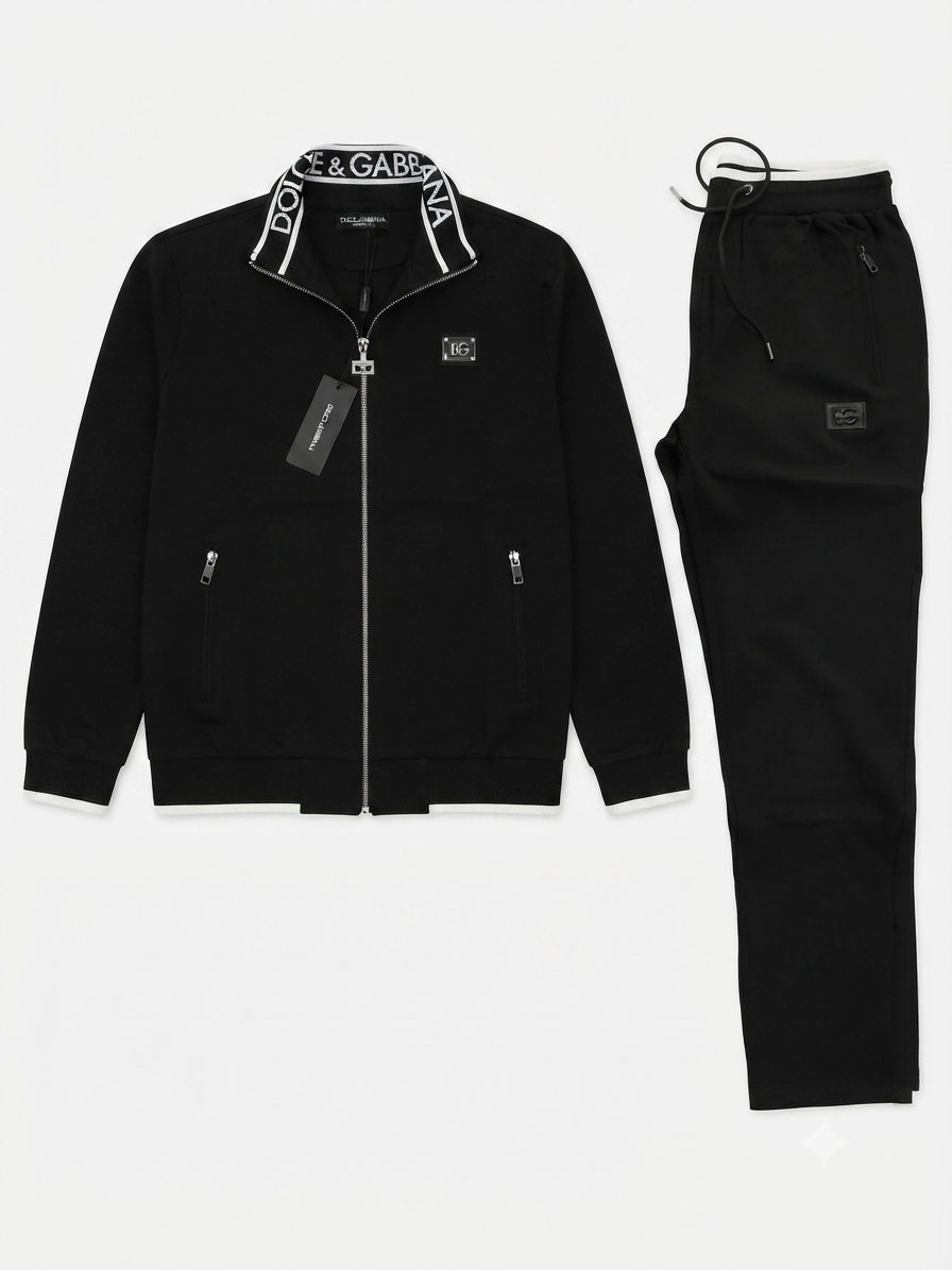 Dolce & Gabbana Logo Collar Tracksuit 1:1 Grade