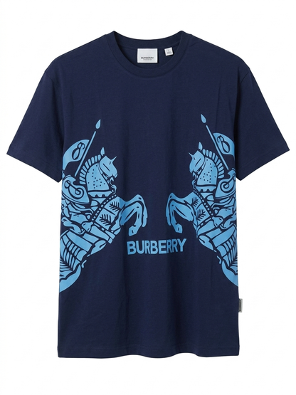 Burberry T-Shirt Cotton Fabric Made in Turkey