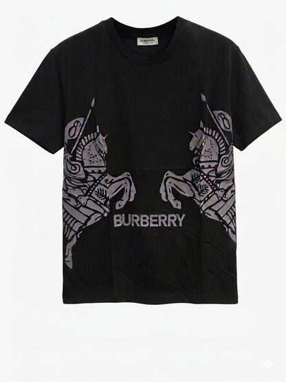 Burberry T-Shirt Cotton Fabric Made in Turkey